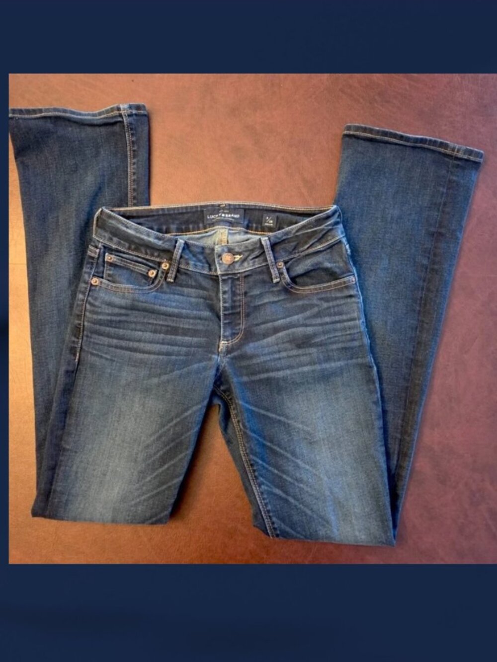 Lucky Brand Lolita Mid Rise Bootcut Jeans
